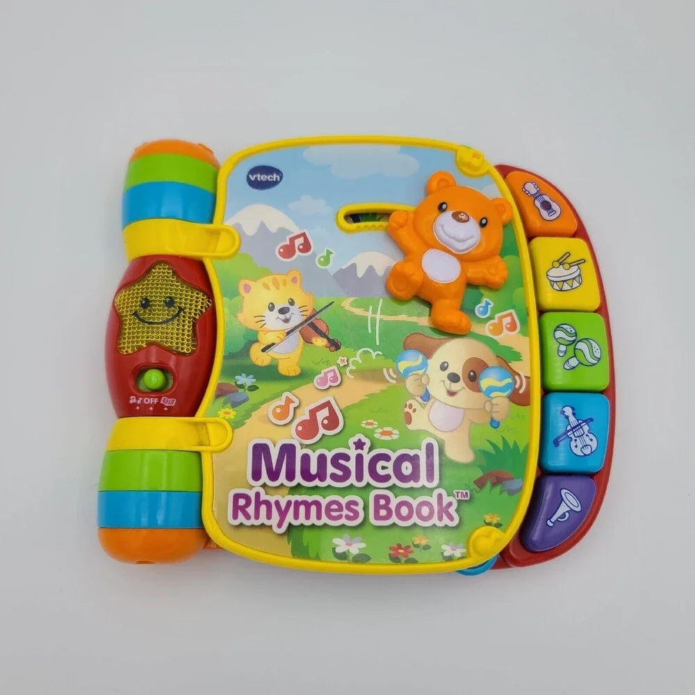 VTech Baby Toys Musical Rhymes Book Learning Educational Works